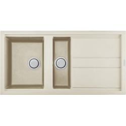 Zlewozmywak Elleci BEST 475 G62 BIANCO ANTICO GRANITEK LGB47562